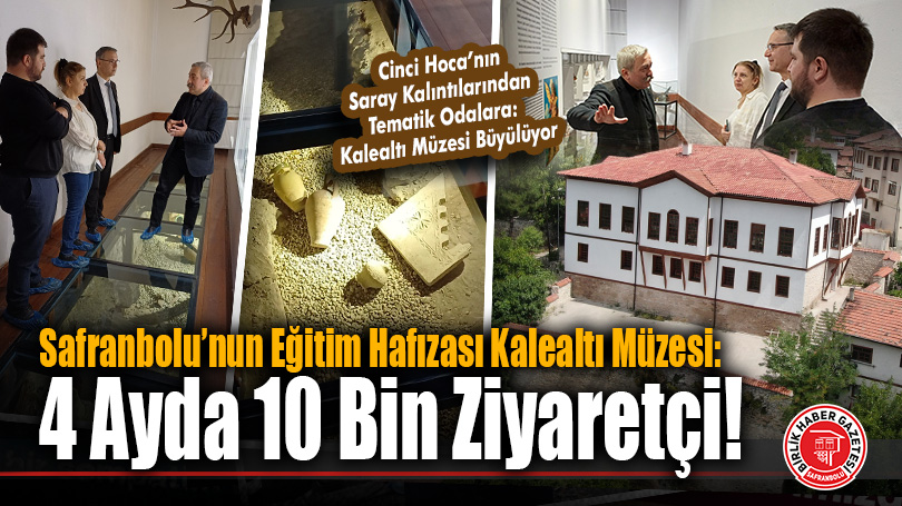 Safranbolu’nun Eğitim Hafızası Kalealtı Müzesi: 4 Ayda 10 Bin Ziyaretçi!