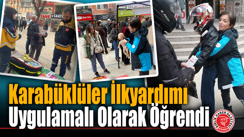 Kemal Güneş Caddesi’nde Hayat Kurtaran Eğitim