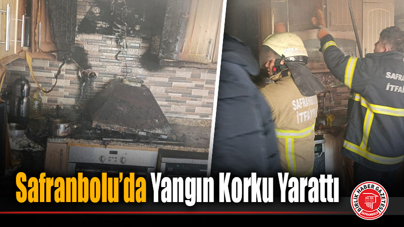 Safranbolu’da Yangın Korku Yarattı