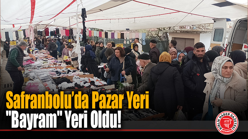 Safranbolu Perşembe Pazarı’nda “Bayram Telaşı”