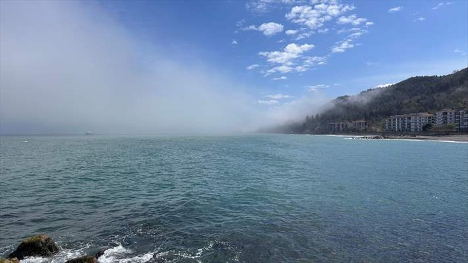 Kastamonu’nun Karadeniz sahilinde sis etkili oldu