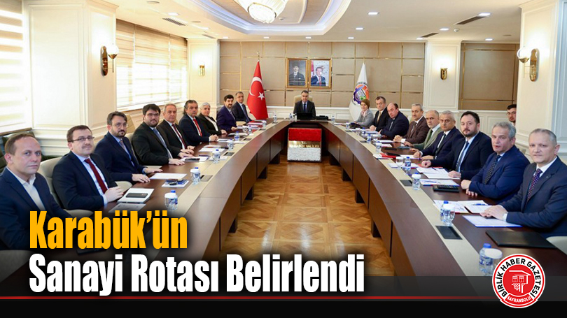 Karabük’te Sanayi ve Teknoloji Hamlesi: SANTEK Toplantısı Vali Çağatay Başkanlığında Yapıldı