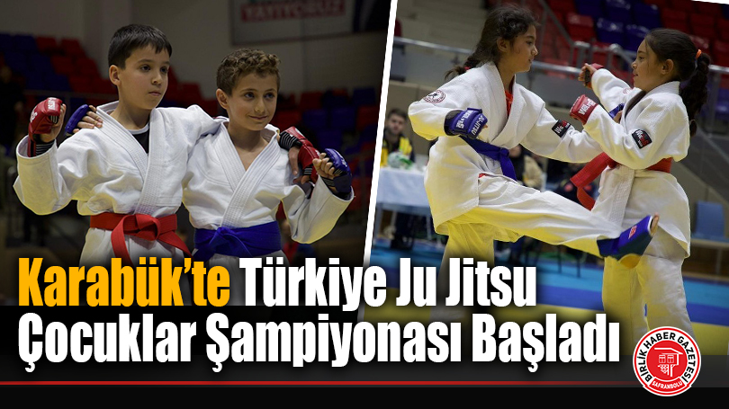 Karabük’te Türkiye Ju Jitsu Çocuklar Şampiyonası Başladı