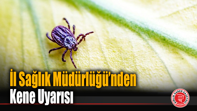 İl Sağlık Müdürlüğü’nden Kene Uyarısı