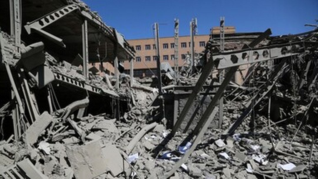 AA ekibi, ABD-İsrail’in hedef aldığı Tahran’daki Şerif Teknoloji Üniversitesi’ni görüntüledi