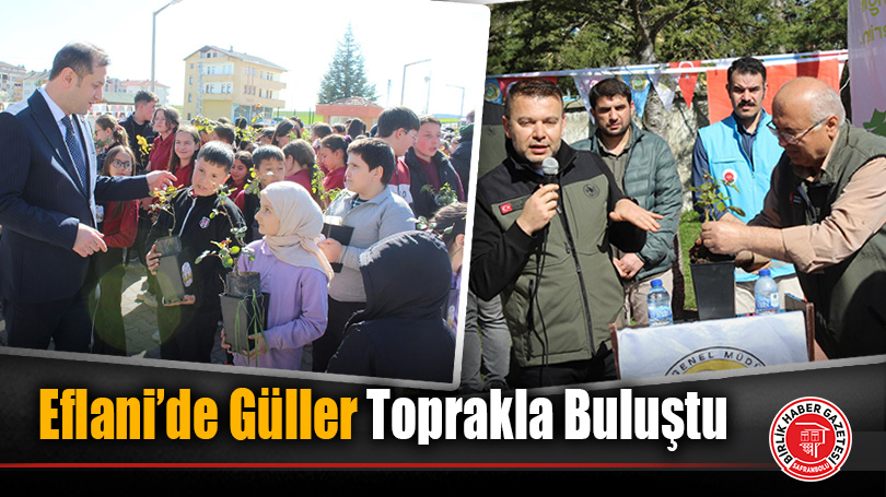 Eflani’de Güller Toprakla Buluştu