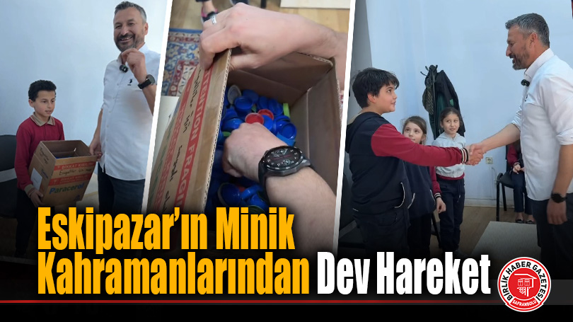 Eskipazar’ın Minik Kahramanlarından Dev Hareket