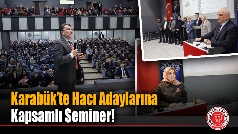 Karabük’te Hacı Adaylarına Kapsamlı Seminer!