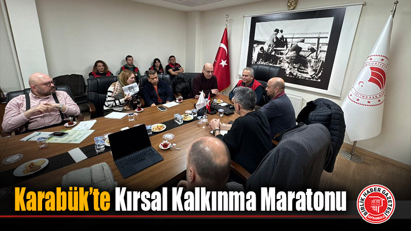 Karabük’te Kırsal Kalkınma Maratonu