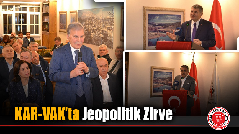 KAR-VAK’ta Jeopolitik Zirve: Prof. Dr. Çağrı Erhan Orta Doğu’yu Yorumladı!