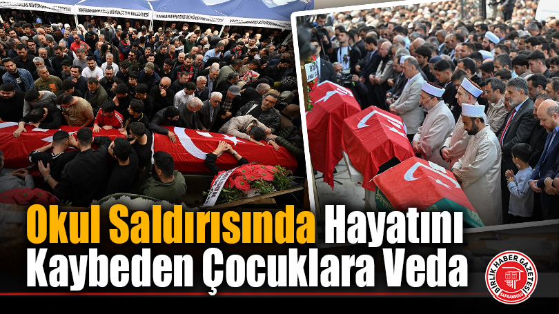Okul Saldırısında Hayatını Kaybeden Çocuklara Veda