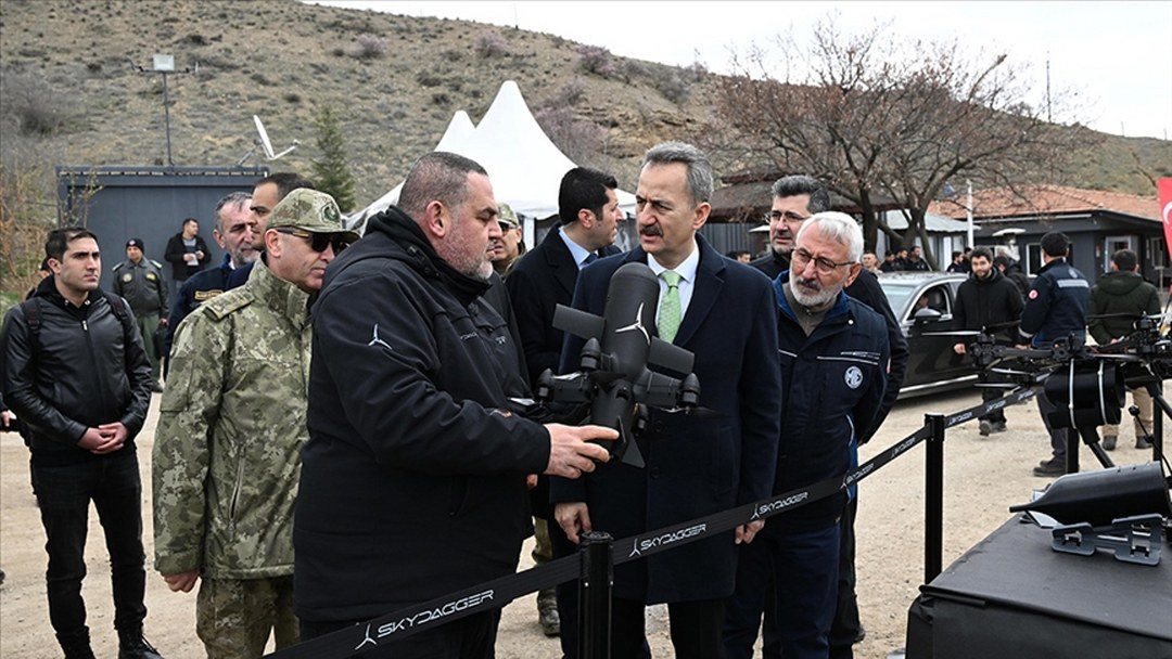 Savunma Sanayii Başkanı Haluk Görgün, Skydagger’ın gösterim faaliyetini izledi