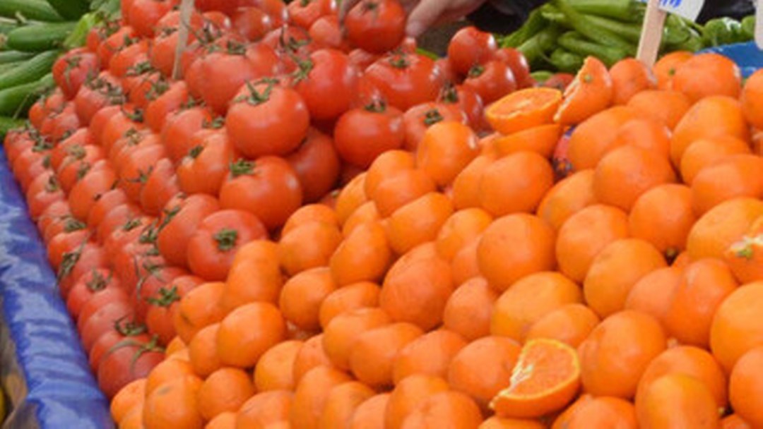 İstanbul’da martta en çok portakal ve domates tüketildi