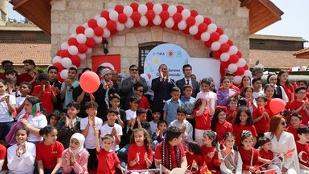 Ürdün’de bu yıl 23 Nisan Osmanlı mirası Hicaz Demir Yolu İstasyonu’nda kutlandı