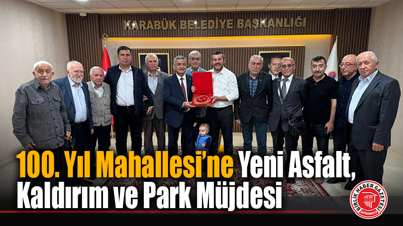 100. Yıl Mahallesi’ne Yeni Asfalt, Kaldırım ve Park Müjdesi