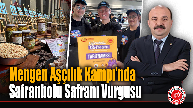 Mengen Aşçılık Kampı’nda Safranbolu Safranı Vurgusu