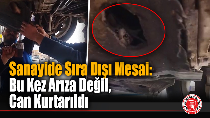 Sanayide Sıra Dışı Mesai: Bu Kez Arıza Değil, Can Kurtarıldı