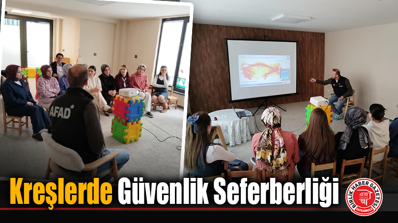 Kreşlerde Güvenlik Seferberliği