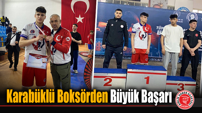 Karabüklü Boksörden Büyük Başarı