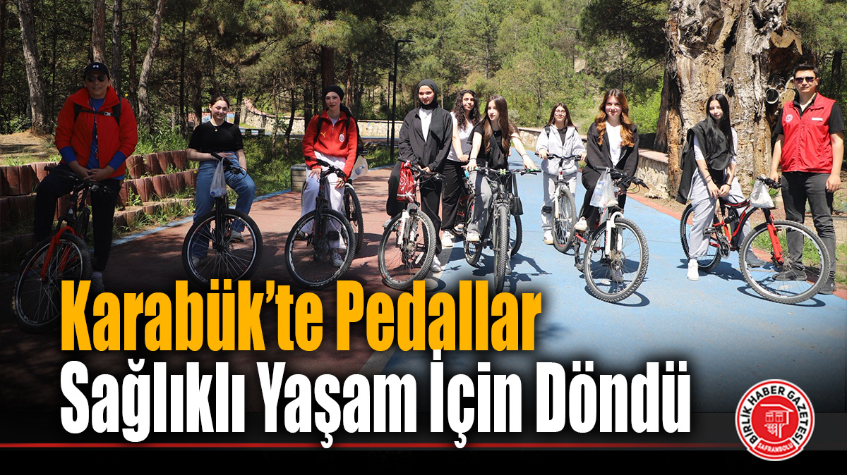19 Mayıs bisiklet sürme etkinliği Karabük’te gerçekleştirildi