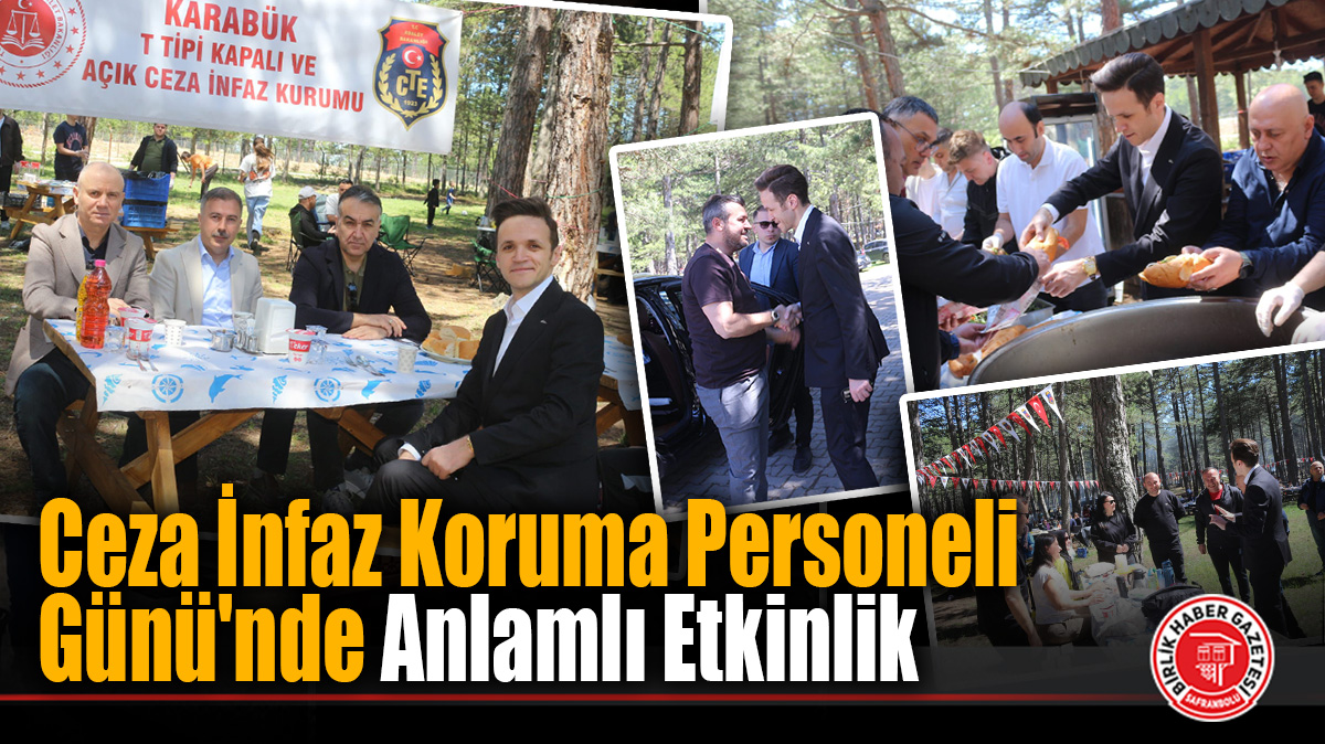 Ceza İnfaz Koruma Personeli Günü’nde anlamlı etkinlik