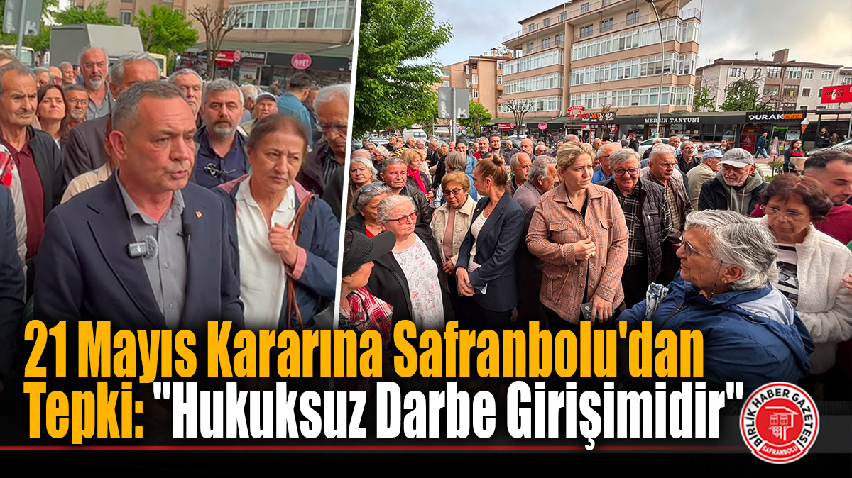 CHP Safranbolu İlçe Başkanlığı Karara Tepki Gösterdi