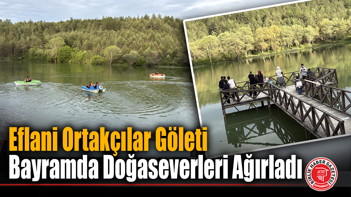 Ortakçılar Göleti Bayramda Doğaseverleri Ağırladı