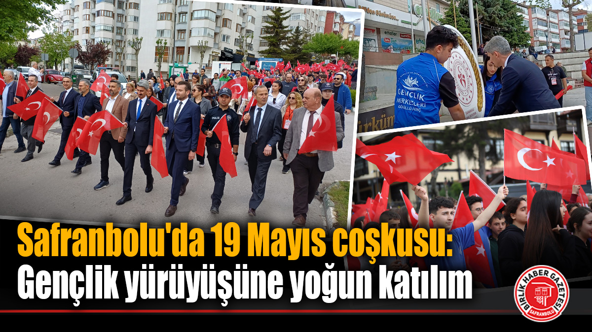 Safranbolu’da 19 Mayıs coşkusu