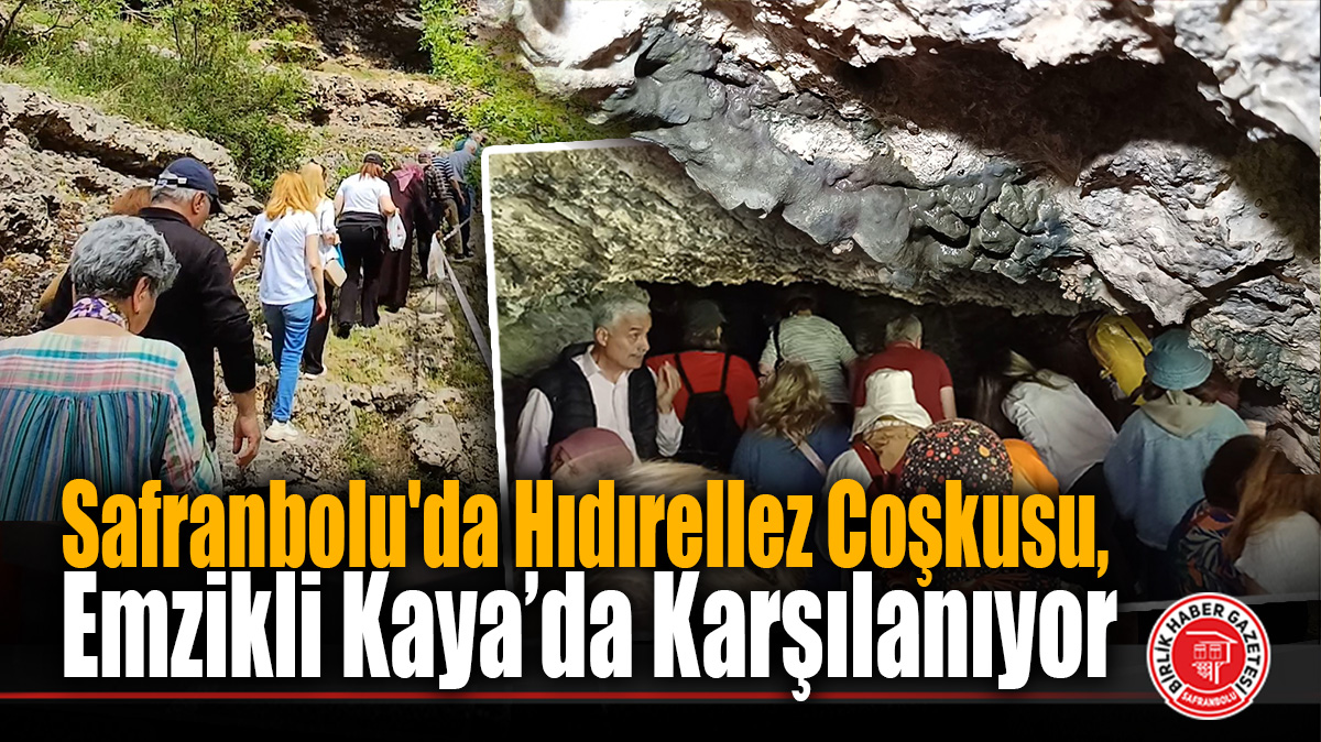 Safranbolu’da Hıdırellez Coşkusu, Emzikli Kaya’da Karşılanıyor