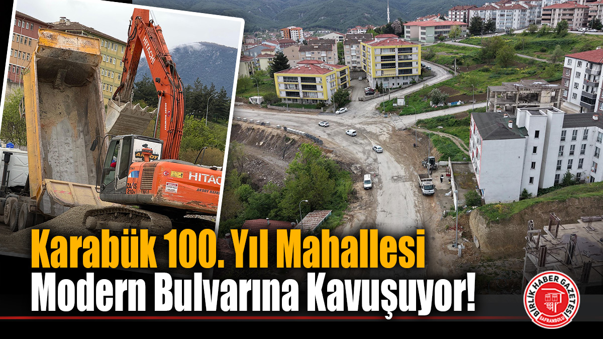 100. Yıl Mahallesi Modern Bulvarına Kavuşuyor!