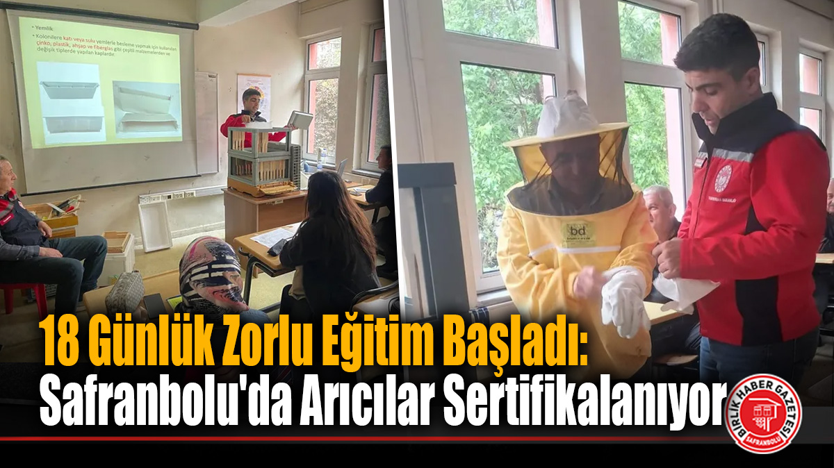 Safranbolu Arıcılık Kursu Resmen Başladı
