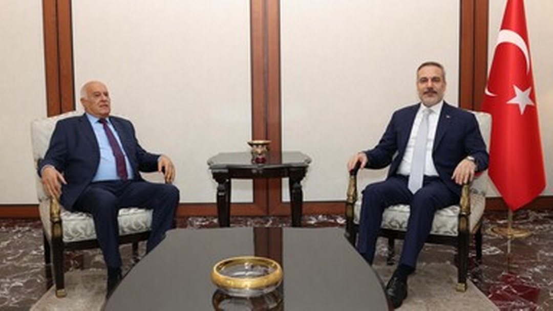 Bakan Fidan, Fetih Genel Sekreteri Rajub’u Ankara’da kabul etti