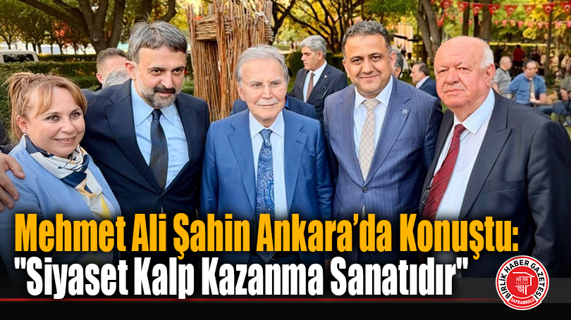 Ankara Kent Konseyi’nde Karabük Zirvesi: “Söz Onda” Programının Konuğu Mehmet Ali Şahin Oldu