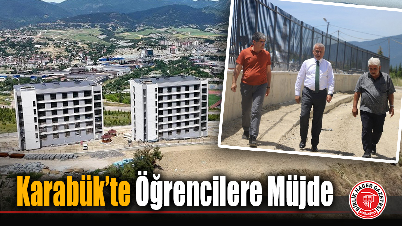 Karabük’te Öğrencilere Müjde: 419 Yatak Kapasiteli GSB İnşaatında Sona Yaklaşıldı
