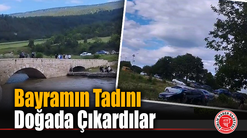 Bayramın Tadını Doğada Çıkardılar