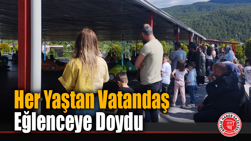 Her Yaştan Vatandaş Eğlenceye Doydu