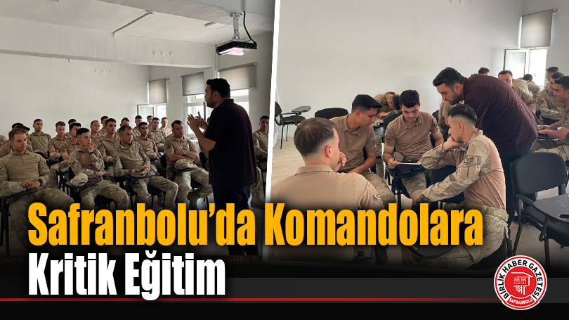 Safranbolu’da Komandolara Kritik Eğitim