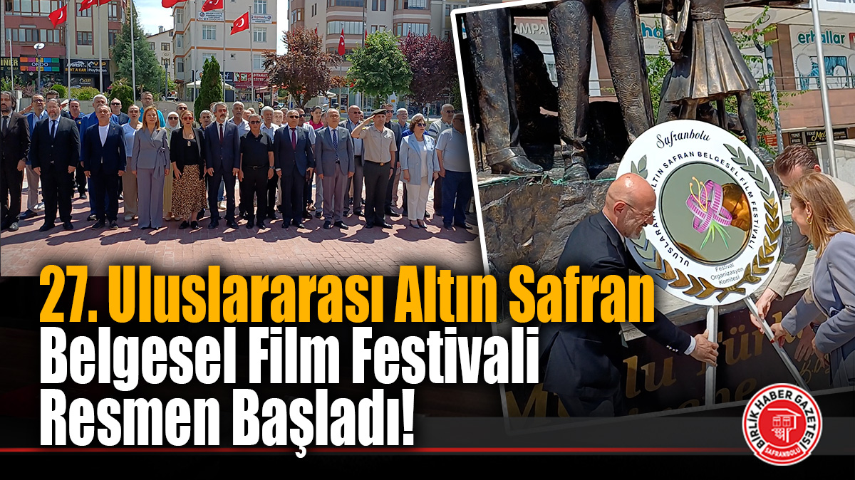 27. Uluslararası Altın Safran Belgesel Film Festivali Başladı