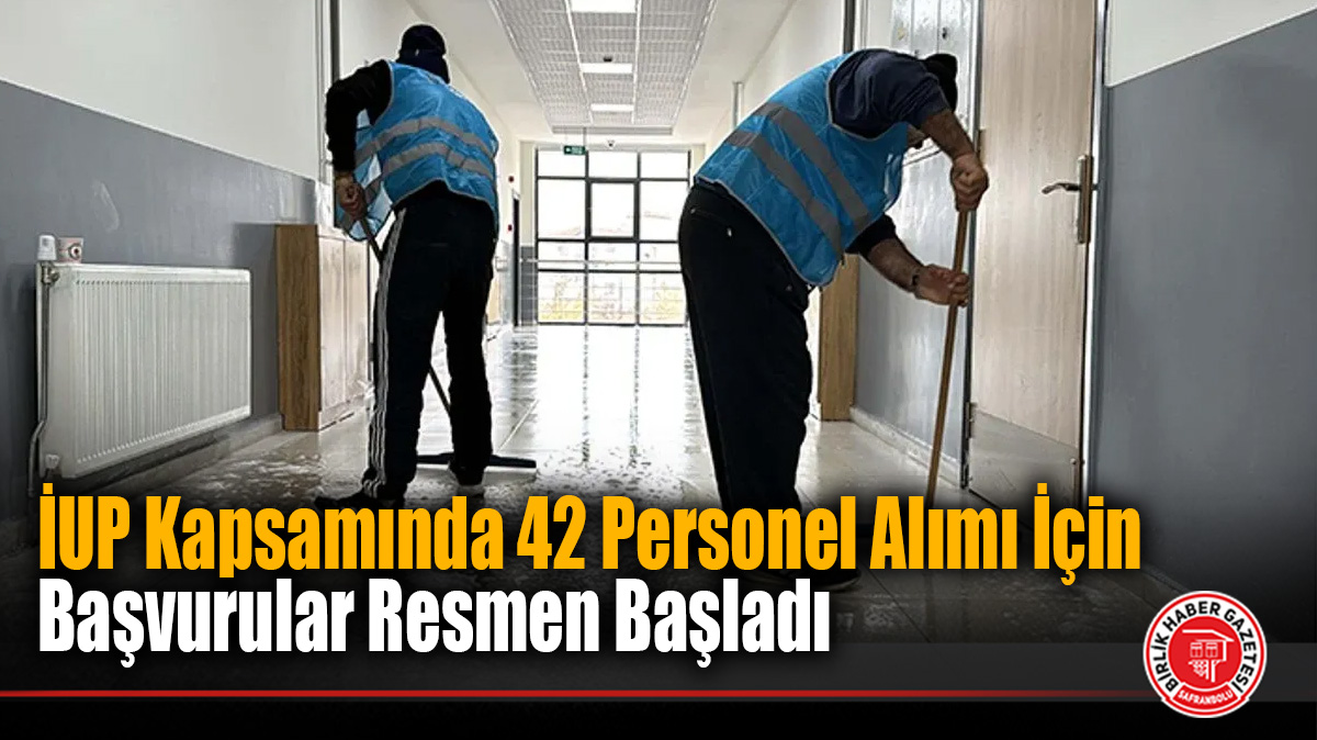 Karabük Aile ve Sosyal Hizmetler İUP Personeli Alacak