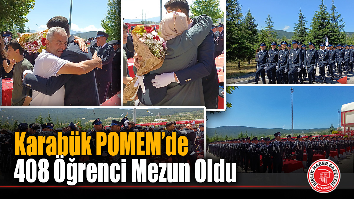 Karabük POMEM’de 408 Öğrenci Mezun Oldu