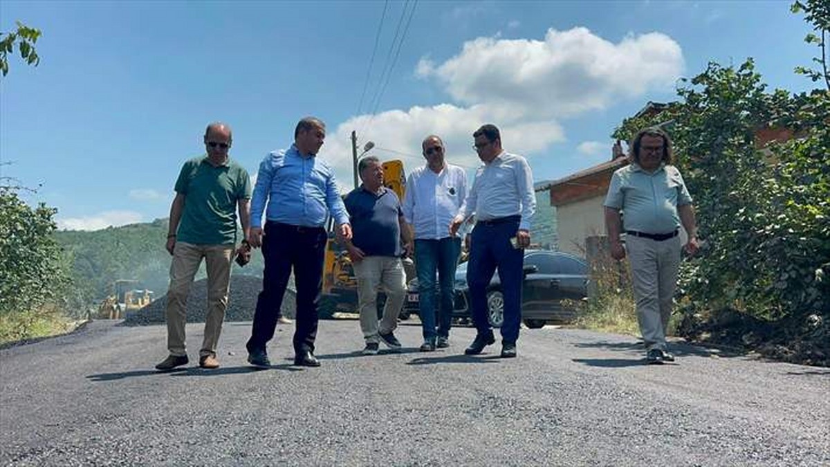 Alaplı’da 10 kilometre asfalt döküldü