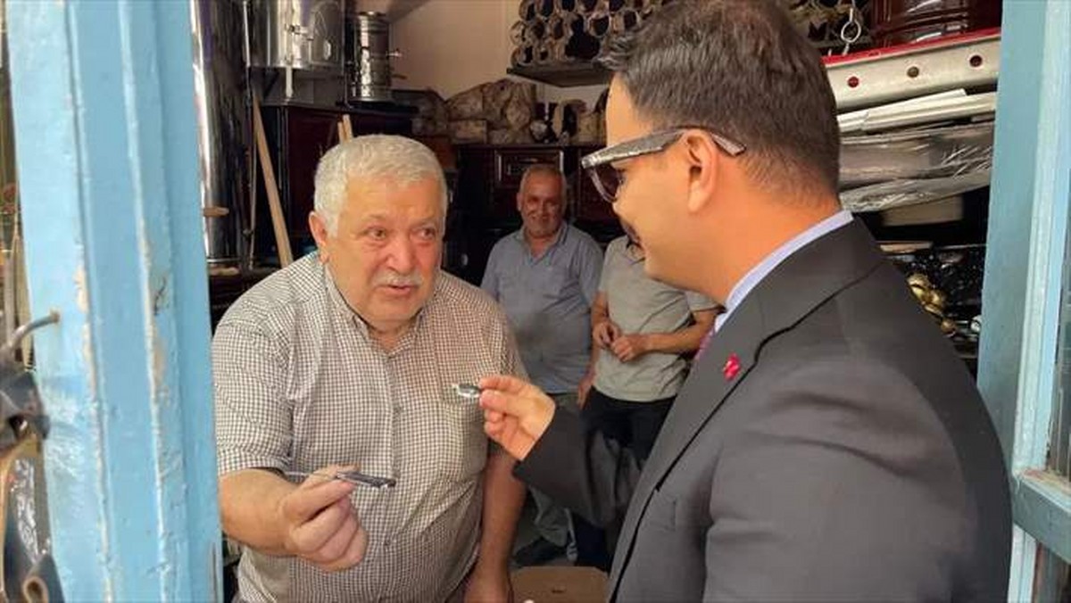 Tosya Kaymakamı Konak, esnaf ziyaretlerinde bulundu