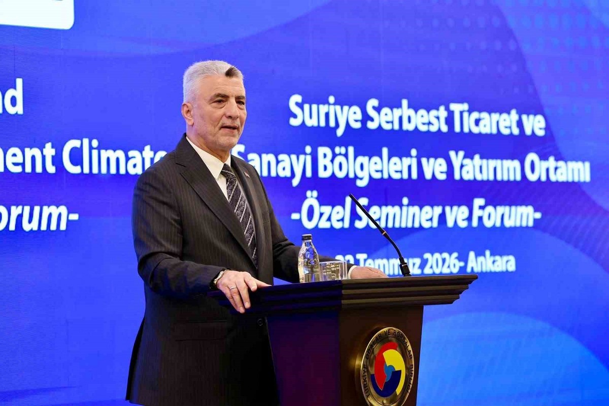 Bakan Bolat: “Önümüzdeki ay sonunda Uluslararası Şam Fuarı çok geniş katılımla yapılacak”