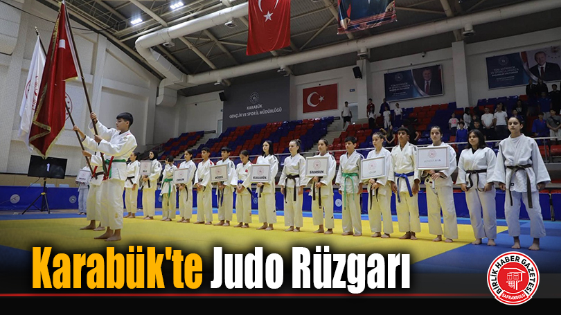 Karabük’te Judo Rüzgarı