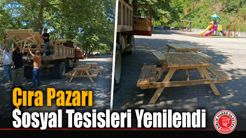Çıra Pazarı Sosyal Tesisleri Yenilendi