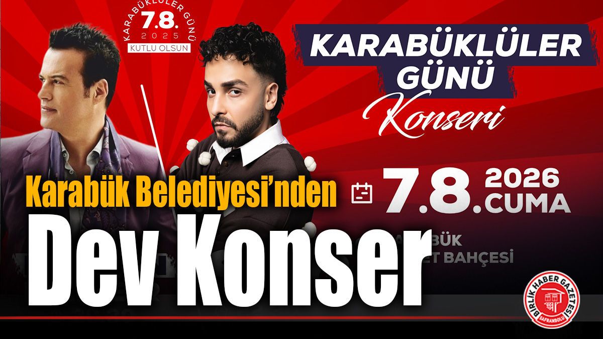 Karabük Belediyesi’nden Dev Konser