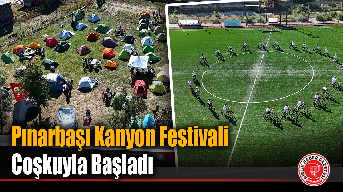 Pınarbaşı Kanyon Festivali Coşkuyla Başladı