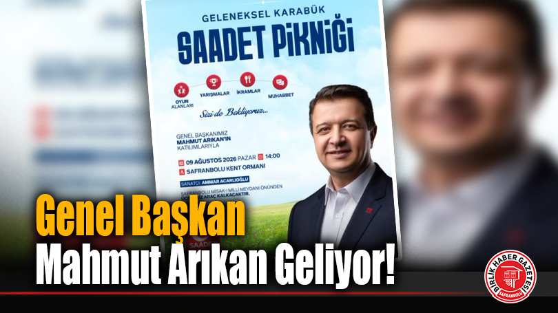 Genel Başkan Mahmut Arıkan Geliyor!