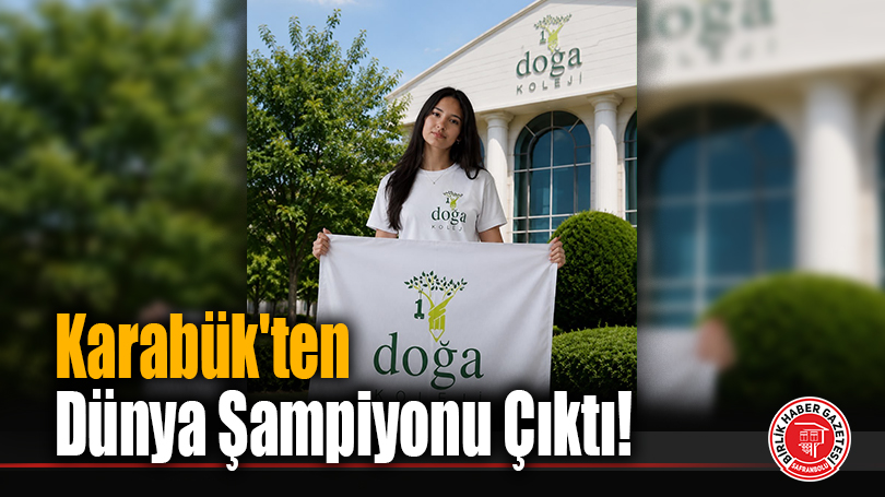 Karabük’ten Dünya Şampiyonu Çıktı!