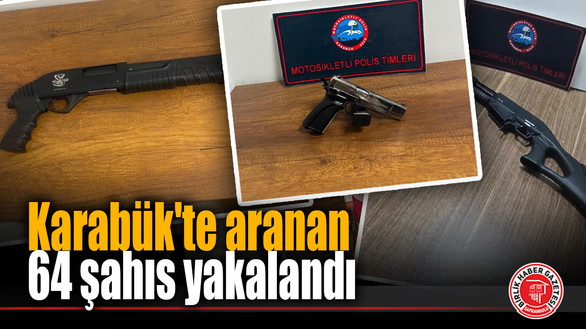 Karabük Temmuz Asayiş Raporu Açıklandı